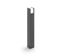 Philips myGarden Arbour LED Path Pedestal [Anthracite Grey - Cool White Light] 4000K For Outdoor Path and Pation Lighting, Garden and Driveway
