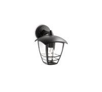 Philips myGarden Creek Outdoor Wall, Light Black (Requires 1 x 60 W E27 Bulb)