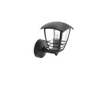 Philips 15380/30/16 Creek Black Outdoor Up Lantern Wall Light Quality Aluminium