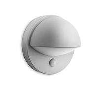 Philips myGarden June Outdoor Wall Light with Motion Sensor 42 W Bulb Not Included Grey
