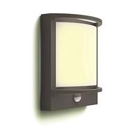 Philips MyGarden Samondra LED Wall Light with Motion Sensor for Outdoor Lighting, Built-in, 12 Watts, Anthracite, 405 x 315 x 256 mm