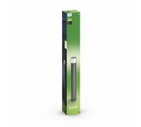 Philips myGarden Stock LED Outdoor Post Light, 1 x 6 W Integrated LED Light - Black