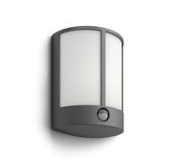 Philips myGarden Stock LED Outdoor Wall Light with Motion Sensor, 1 x 6 W Integrated LED Light, For Garden and Patio Lighting