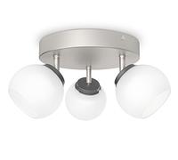 Philips myLiving Balla LED Spot Plate/Spiral Light (3 x 4 W Integrated LED, 230 V) - Nickel