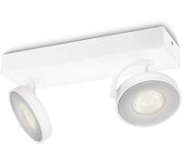 Philips MyLiving Clockwork LED Spotlight Bar 2 Bulbs, White, 531723116, White 8 wattsW