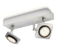 Philips myLiving dimmable warm LED Spotlights Eco & Aluminium finish - 5319248P0