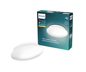 Philips myLiving Mauve Ceiling Lamp, for Home, Indoor, Walls and Ceilings. 1 x 10 W Integrated LED Light - White