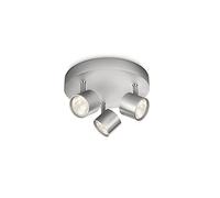 Philips Led Star 3 Spot Plate Aluminium