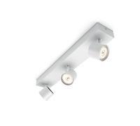 Philips myLiving Star WarmGlow Dimmable LED Spotlight, 3 x 4.5 W LED Light, Instant Start, Easy Installation - White