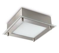 Philips MyLiving Zeus Wall Light Matt Chrome (Includes 1 x 12 Watts E14 Bulb)