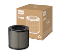 Philips Original Replacement Filter for 900 Series AC0950 and AC0951 Air Purifiers, HEPA NanoProtect + Active Carbon, 12 Months Lifetime, Black/White (FY0910/30)