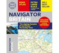Philip's Navigator Britain: the Champion of Road Atlases: Special Lie-flat Edition (Philip's Road Atlases)