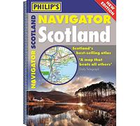 Philip's Navigator Scotland: (A4 Spiral binding) (Philip's Road Atlases)