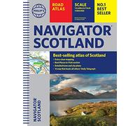 Philip's Navigator Scotland: (Philip's Road Atlases)