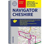 Philip's Navigator Street Atlas Cheshire: Spiral Edition (Philip's Street Atlas)