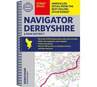 Philip's Navigator Street Atlas Derbyshire and the Peak District: (Philip's Street Atlas)