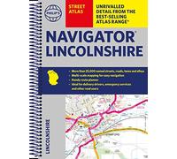 Philip's Street Atlas Navigator Lincolnshire (Philip's - Maps, Philip's - Spiral Bound -