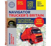 Philip's Navigator Trucker's Britain: Spiral Edition : Includes over 7800 bridge restrictions