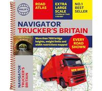 Philip's Navigator Trucker's Britain: Spiral Edition: Includes over 7800 bridge restrictions (Philip's Road Atlases)