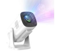 Philips Neopix 250 Projector White- 1080P, Wireless Screen Mirroring, 180 Degree Rotative Stand, Google Tv, Led