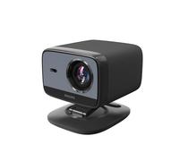 Philips NeoPix 450 Smart Full HD compact LED projector with a 180-degree rotating stand and a Google TV streaming device
