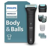 Philips Norelco Body Groomer 5000 Series, Intimate Hair Trimmer & Shaver for Men with Dual 100% Showerproof Full Body Shave & Trim Heads and Two Bi-Directional Body Hair Combs, BG5495/50