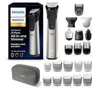 Philips Norelco Multi Groomer MG9520/50 Men's Grooming Kit, 23 Piece, Trimmer for Beard, Head, Body and Face, Stainless Steel Precision, No Need for Blade Oil