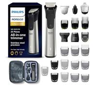 Philips Norelco NEW Multi Groomer. Men's Grooming Kit, Trimmer with 27 length settings for Beard, Head, Face and Body with Travel Case - Stainless Steel Precision. No blade oil needed. MG9522/50