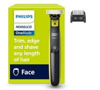 Philips Norelco OneBlade 360 Face Hybrid Trimmer and Shaver, Frustration Free Packaging, QP2724/90