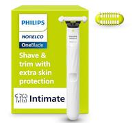 Philips Norelco OneBlade Unisex Intimate Pubic & Personal Body Groomer & Trimmer, QP1924/70