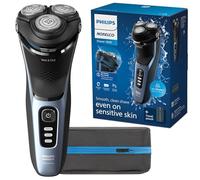 Philips Norelco Shaver 3600, Rechargeable Wet & Dry Electric Shaver with Pop-Up Trimmer and Storage Pouch, S3243/91