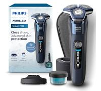 Philips Norelco Shaver 7800, Rechargeable Wet & Dry Electric Shaver with SenseIQ Technology, Quick Clean Pod, Charging Stand, Travel Case and Pop-up Trimmer, S7885/85