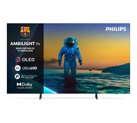 77" PHILIPS OLED810 OLED 4K HDR Ambilight Smart TV - 77OLED810/12, Black