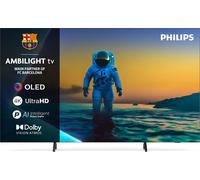 Philips OLED810/12 77" 4K Ultra HD OLED Smart Google Ambilight TV - 77OLED810/12, Black