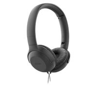 PHILIPS On Ear Headphones UH201BK/00 Headphones with Cable Foldable, Soft Ear...