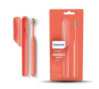 Philips One Battery Electric Toothbrush in Miami Coral Orange - HY1100/01
