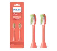Philips One by Sonicare 2pk Brush Heads, Coral, BH1022/01