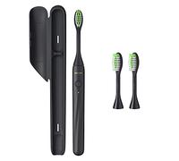Philips One by Sonicare BD3001/AZ Rechargeable Toothbrush, Brush Head Pack, Shadow Black, Black