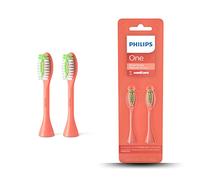 Philips One Electric Toothbrush Brush Head - Pack of 2 (Model BH1022/01), Orange