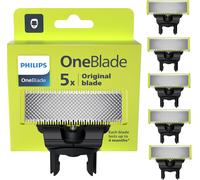 Philips OneBlade 5 Stainless Steel Original Replacement 1 count (Pack of 5)