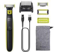 Philips OneBlade Original QP2824 With Adjustable Comb + Skin Guard, 45m Battery