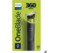 Philips OneBlade Face Trimmer Shaver Hybrid Hair Clipper Black Green QP2724/20