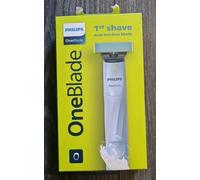 Philips OneBlade First Shave - Anti-Friction Blade, USB Rechargeable, Wet & Dry