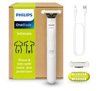 Philips OneBlade Intimate, Designed for Pubic Grooming, Trim & Shave with Ext...