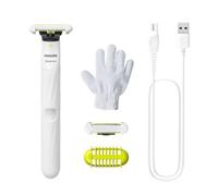 Philips OneBlade Intimate, Designed for Pubic Grooming, Trim & Shave with Extra Skin Protection, Close & Comfortable Results - not Completely Bare, Model QP1924/28