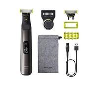 Philips OneBlade Pro 360 for Face & Body with 20-in-1 Adjustable Comb, Travel Pouch & extra 360 blade, One Colour, Men One Colour