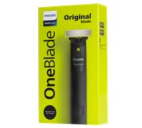 Philips OneBlade QP1424/10 Hybrid Electric Shaver and Trimmer - Black and Green