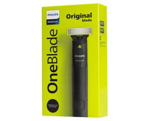 Philips OneBlade QP1424/10 Hybrid Electric Shaver and Trimmer - Black and Green