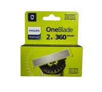PHILIPS OneBlade QP420/50 Replacement 2x 360 One Blade Electric Shaver & Trimmer