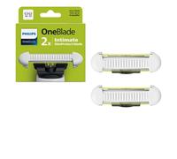 Philips OneBlade Skin-Protect Intimate Blade Heads, Compatible with All OneBlade and Pro Electric Shaver & Trimmers, Original from Philips, 2X One Bl